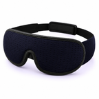3D Contoured Sleep Mask – 100% Blackout, Breathable Mesh for Deep Sleep Home Select My
