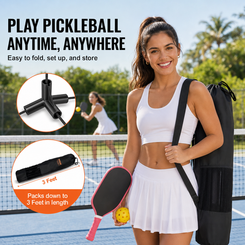 14ft Wide Foldable Pickleball Net Home Select My