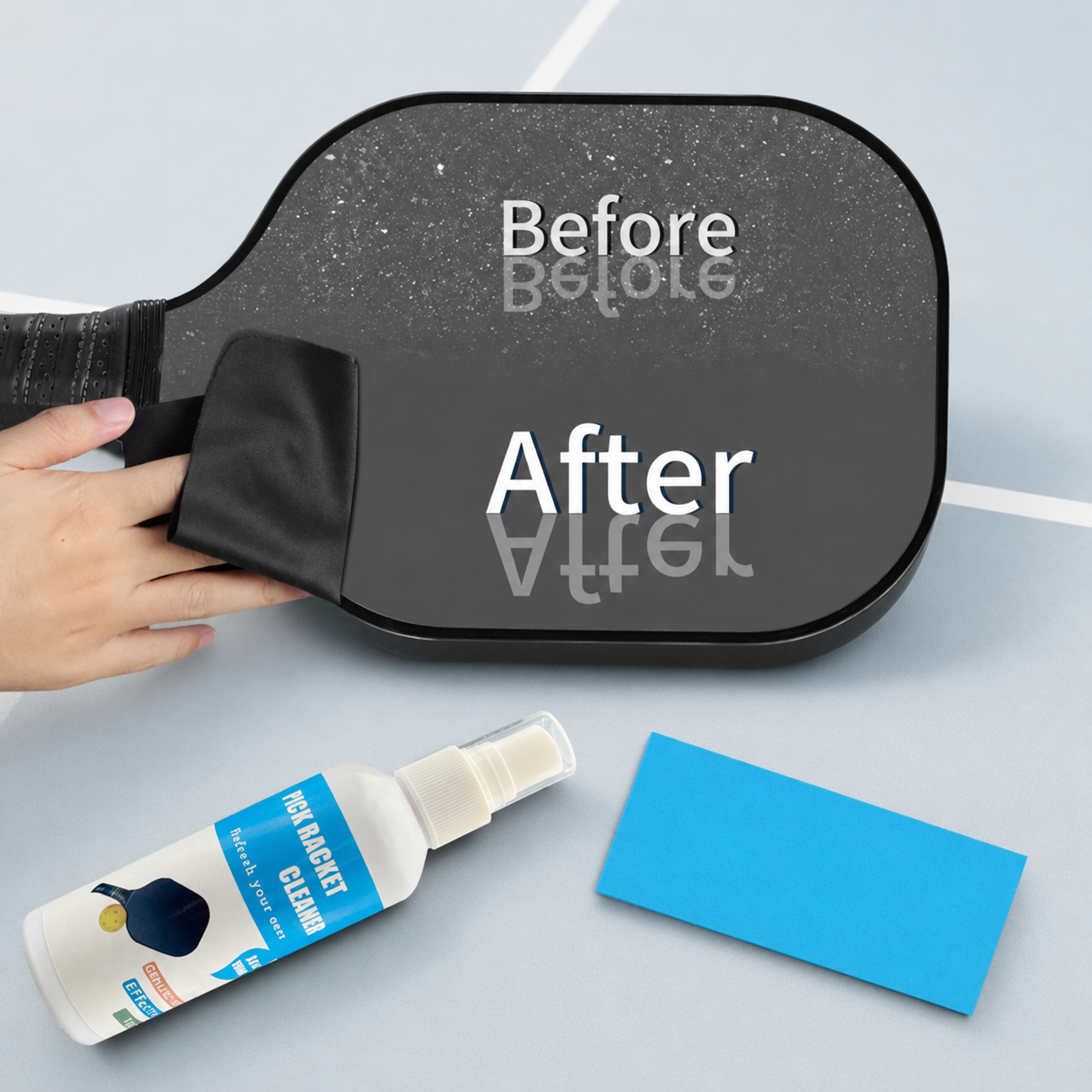 Racket Cleaning Kit – 3-in-1 Cleaner Spray Home Select My