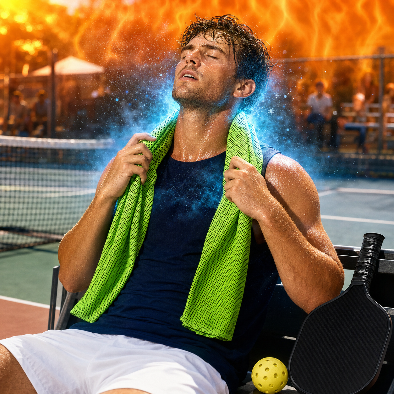 Quick-Dry Sports Towel – Cooling & Sweat-Absorbing Gym Towel (Pack of 2) Home Select My