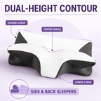 Cervical Memory Foam Pillow Home Select My