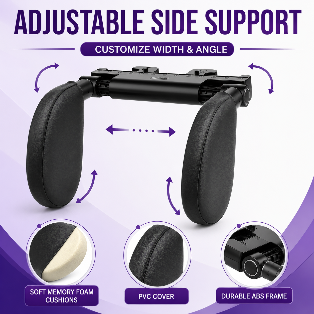 Car Headrest Neck Pillow – 180° Adjustable Support for Road Trips & Travel Home Select My