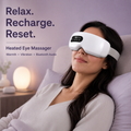 Bluetooth Heated Eye Massager with Warm Compress Home Select My
