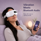 Bluetooth Heated Eye Massager with Warm Compress Home Select My