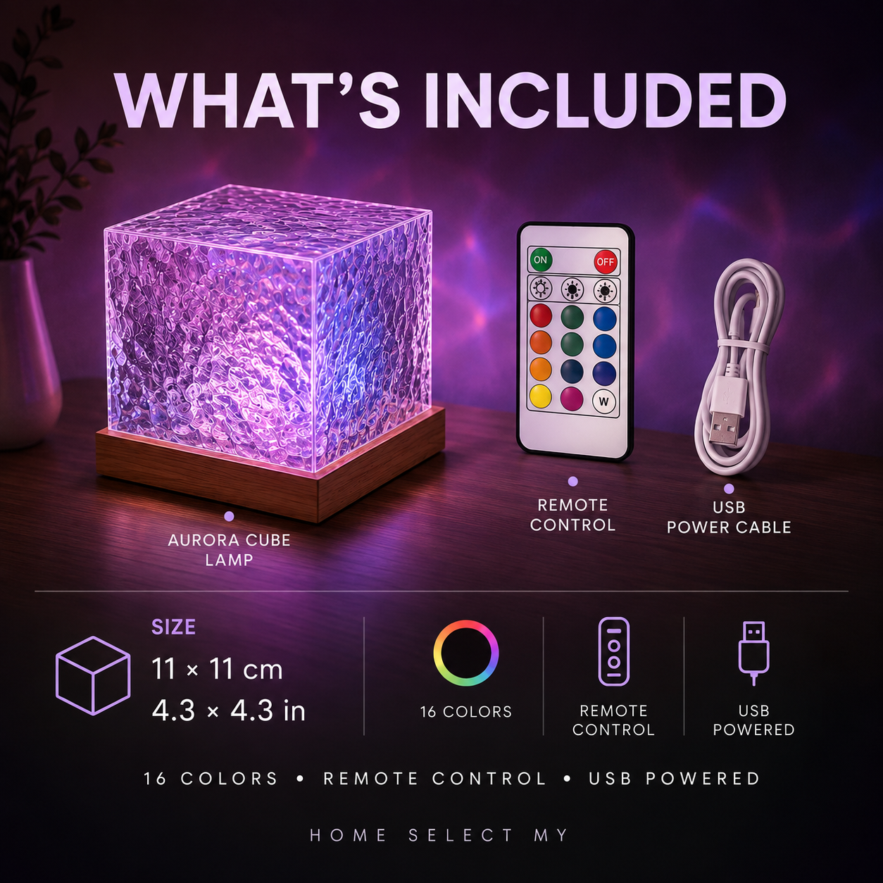 Aurora Light Projector for Bedroom Home Select My