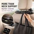 180° Adjustable Car Headrest Pillow – Road Trip Comfort Home Select My