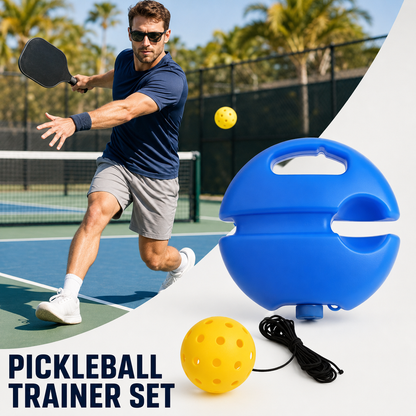 40-Hole Outdoor Pickleball Set（Solo Training）