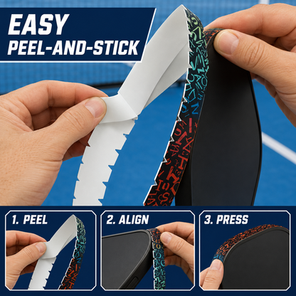 Pickleball Paddle PU Edge Protector Tape(Buy one free one)