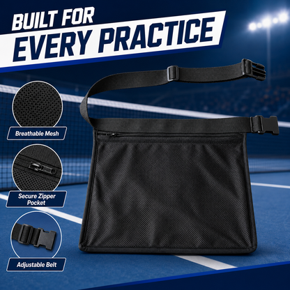 Ball Waist Pouch with Adjustable Belt (Zipper Pocket)