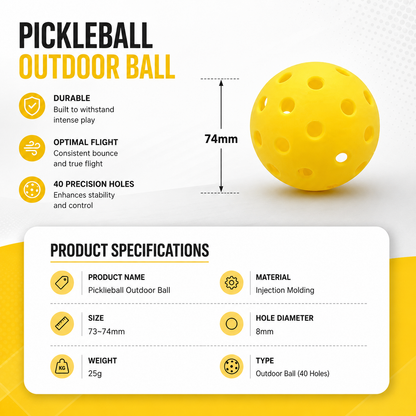 Premium Pickleball Set（2 Paddles + Balls + Bag）