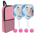 Kids Pickleball Paddle Set – 2 Balls & Carry Bag Home Select My