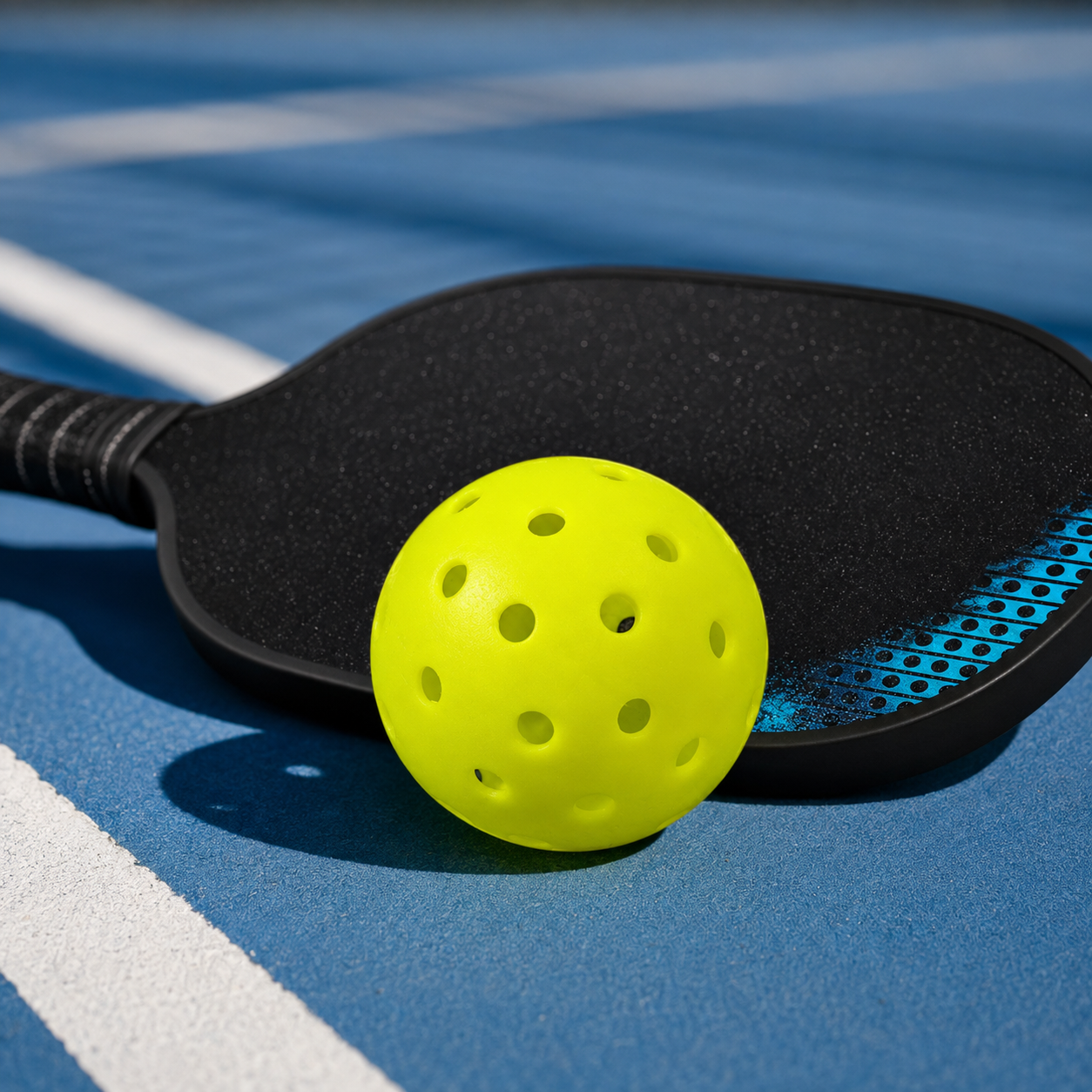Pickleball Ball – 40 Precise Machine Drilled Holes Home Select My