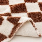 Cozy Checkerboard Throw Blanket Home Select My