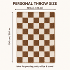 Cozy Checkerboard Throw Blanket Home Select My