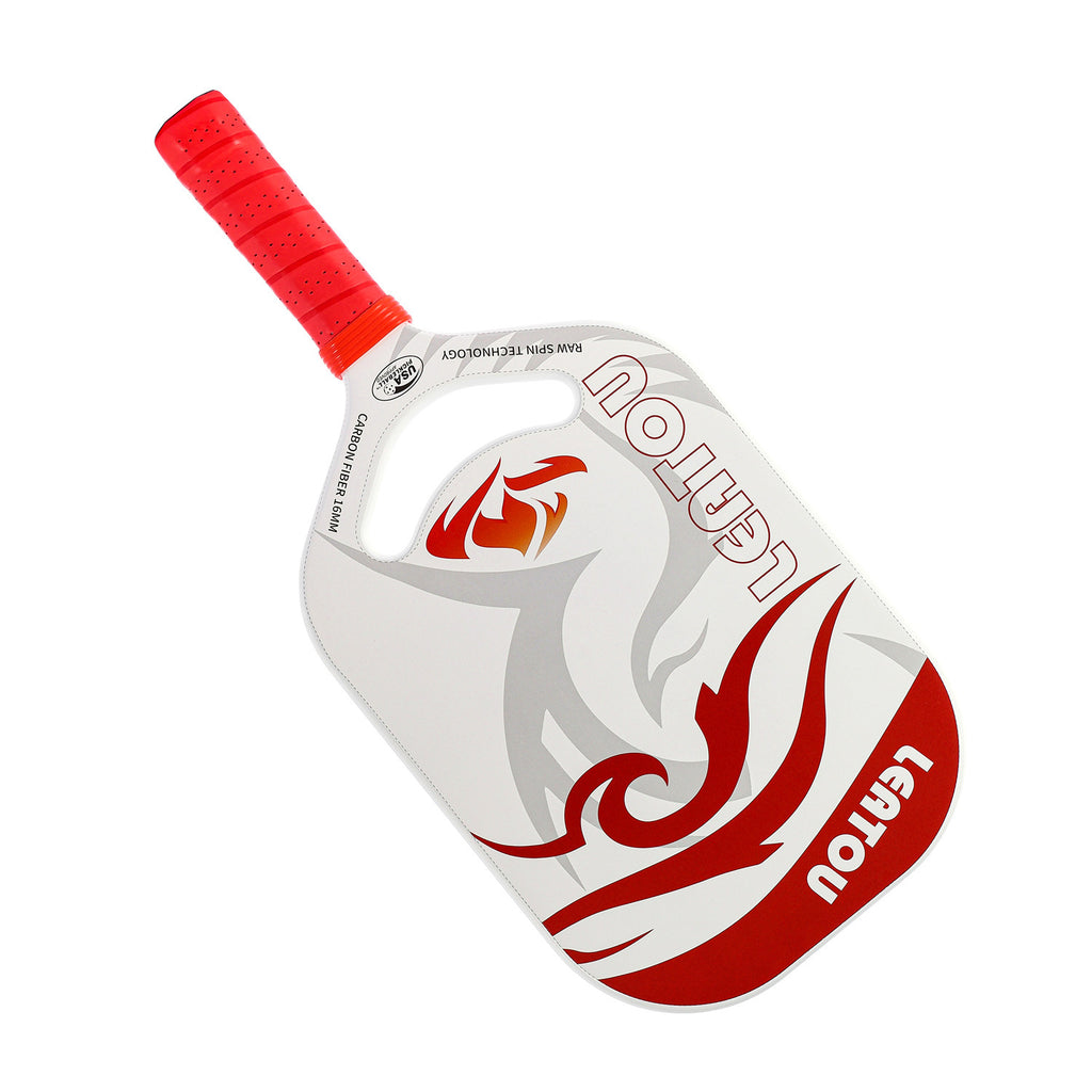Pro Thermoformed Carbon Fiber Pickleball Paddle | Honeycomb Core Gift Set Home Select My