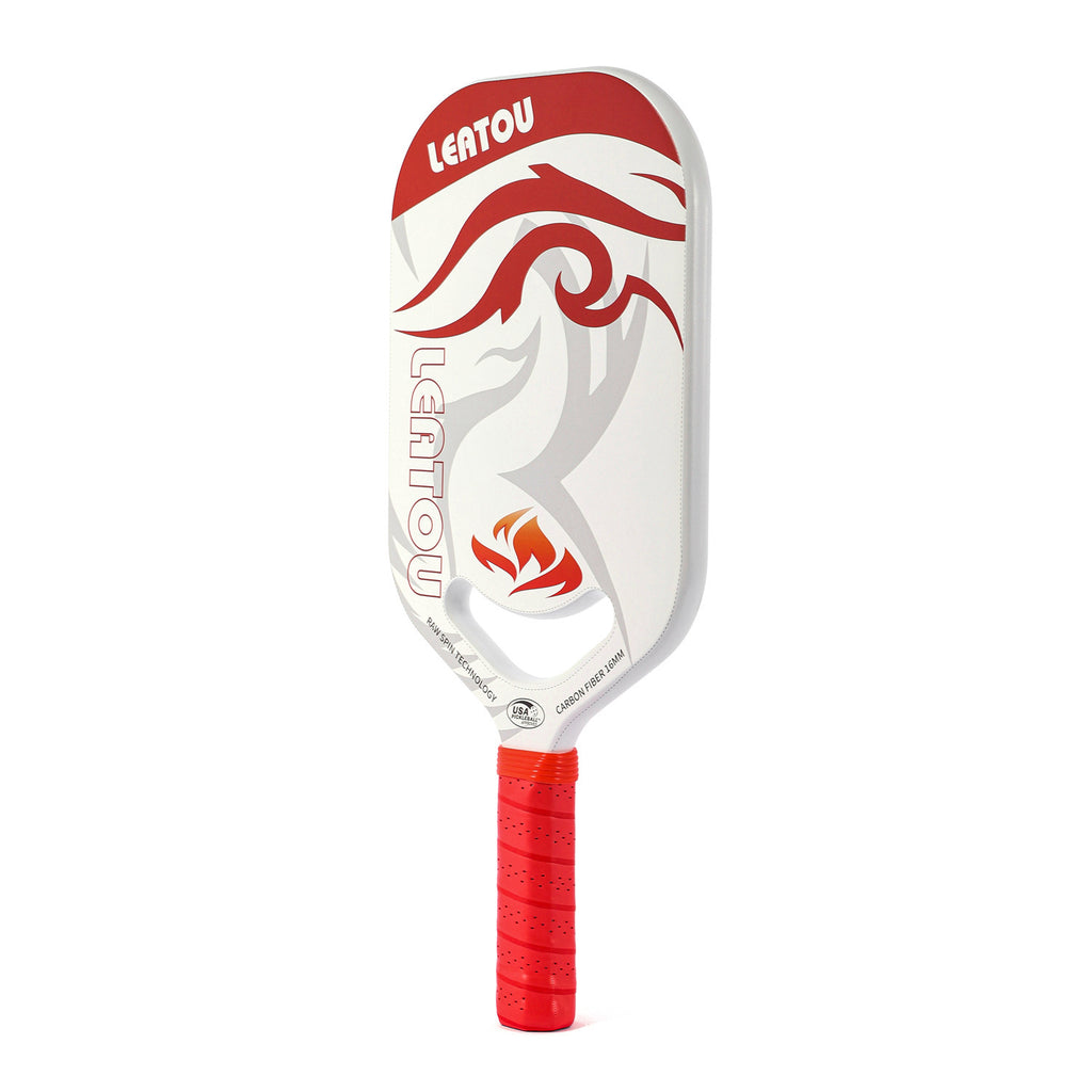 Pro Thermoformed Carbon Fiber Pickleball Paddle | Honeycomb Core Gift Set Home Select My