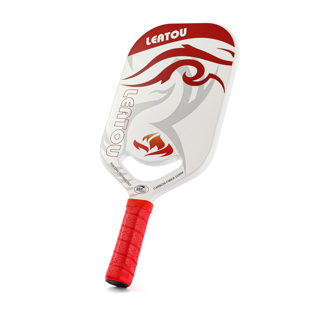 Pro Thermoformed Carbon Fiber Pickleball Paddle | Honeycomb Core Gift Set Home Select My