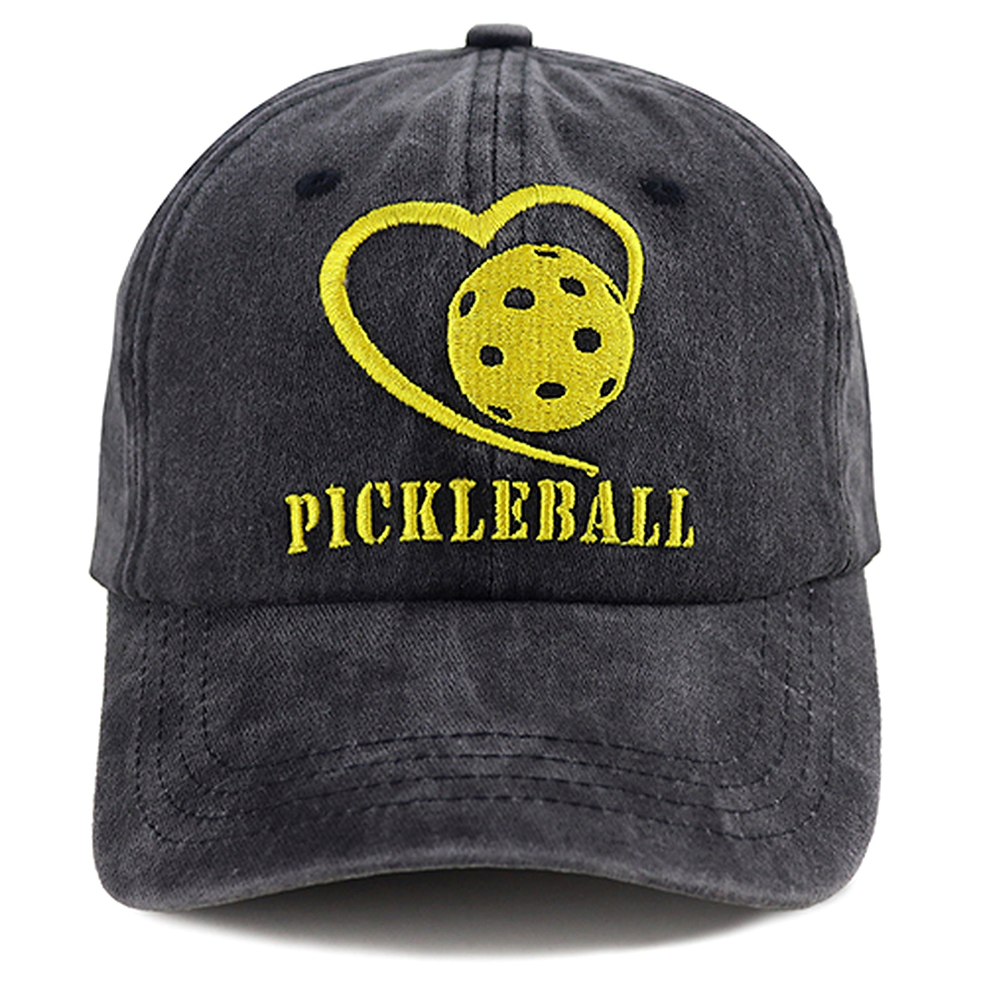 Pickleball Baseball Cap – Embroidered Vintage Cotton Hat for Women & Men Home Select My