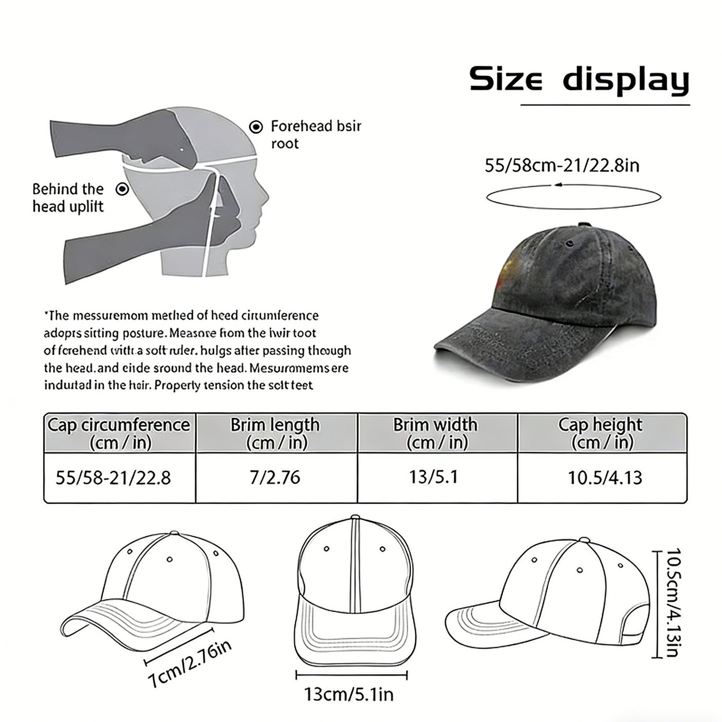 Pickleball Baseball Cap – Embroidered Vintage Cotton Hat for Women & Men Home Select My