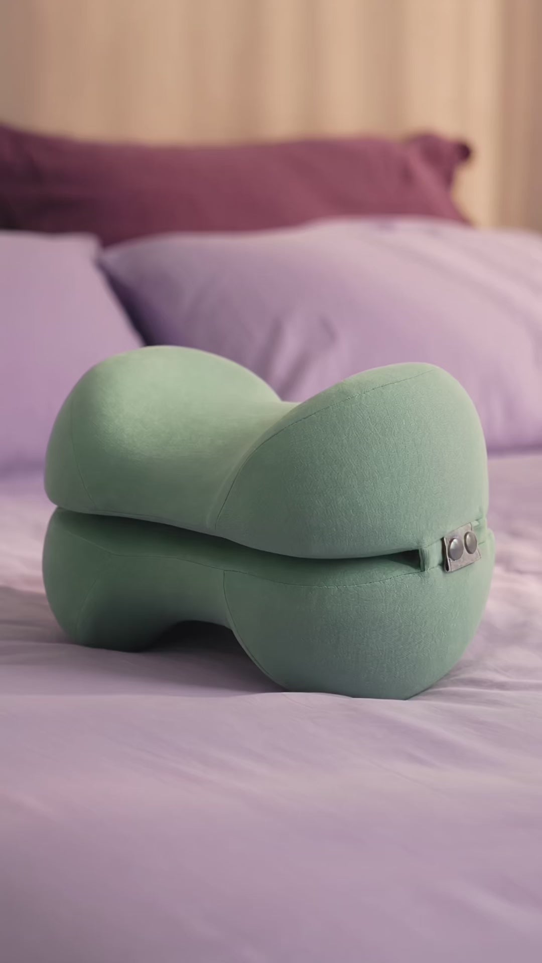 Memory Foam Knee Pillow for Side Sleepers